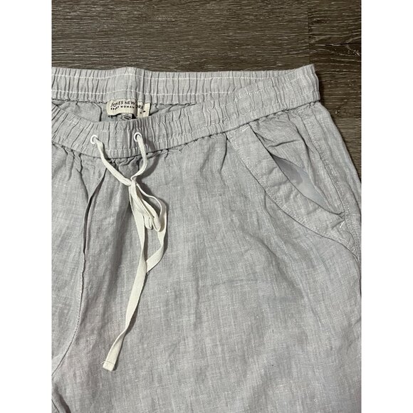 Jones New York Womens Light Gray Linen Pants Size 1X - Picture 2 of 4
